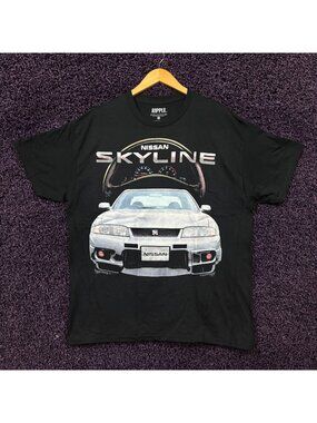 Nissan GTR Skyline Legendary Sports Car Poster T-Shirt XL